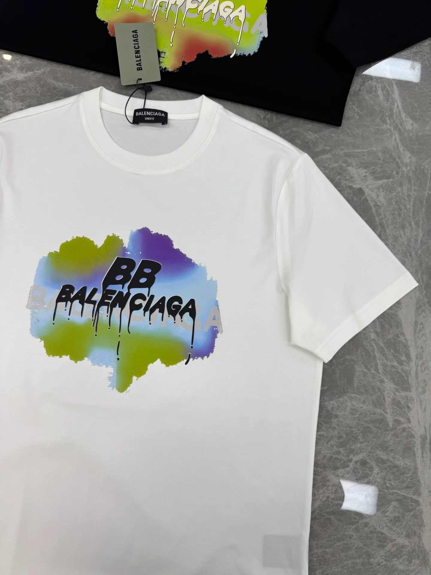 ⚜️ Balenciaga BB T ， + ，Black“BB” “BALENCIAGA” ！ ， . Breathable， OK✨ ， Sneakers， get ！ ：Black.White.Sizes：M-3XL（S 4xl ） ！175/145 XL